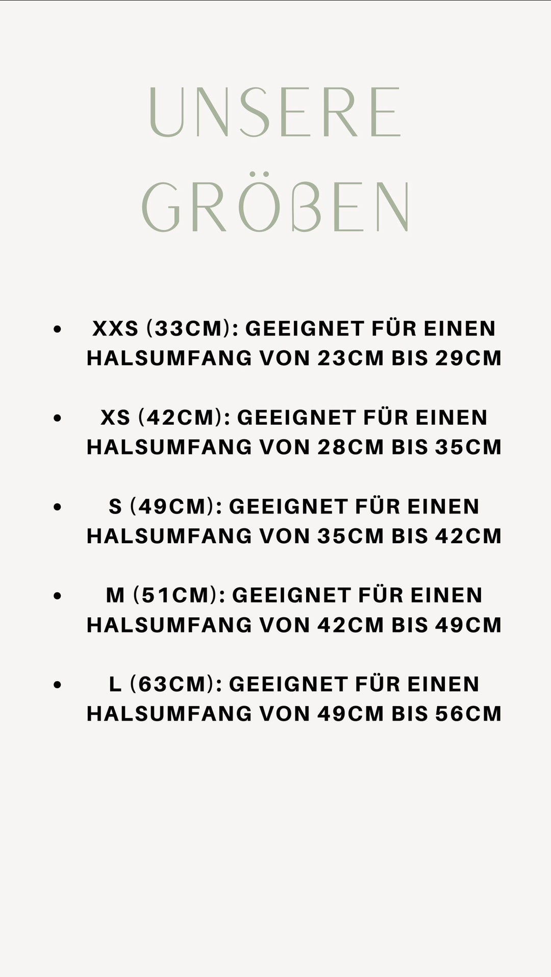 Halsband - Statement